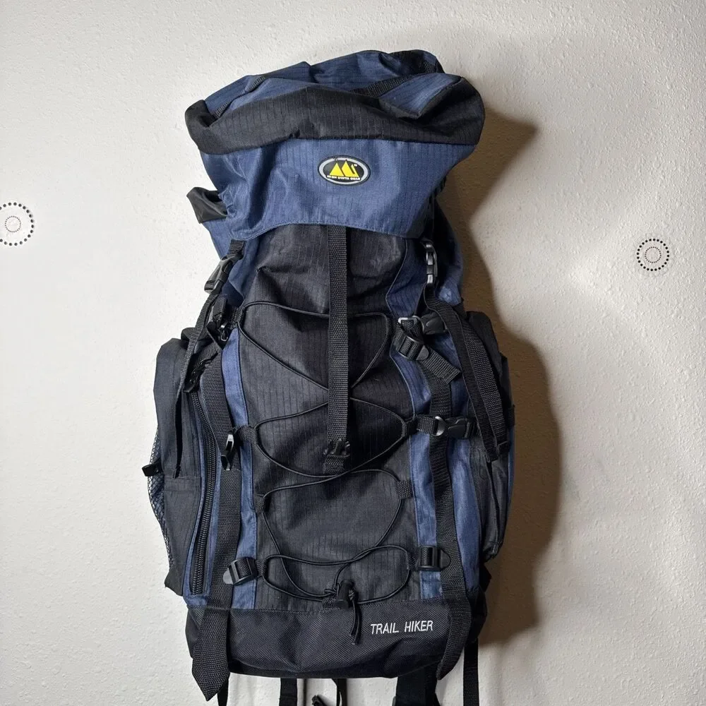 New High Uinta Gear Hiking Backpack Trail Hiker Large Blue Trail Pack